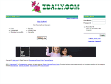 Tablet Screenshot of freemail.zdaily.com